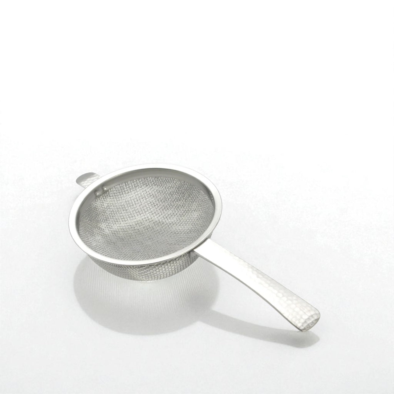 NAGOMI Hammered Tea Strainer – Japanese 18/8 Stainless Steel Fine Mesh Double Layer Filter for Matcha & Loose Leaf Tea, Traditional Tsubame Craft, Durable Portable Infuser- Crafted in Japan
