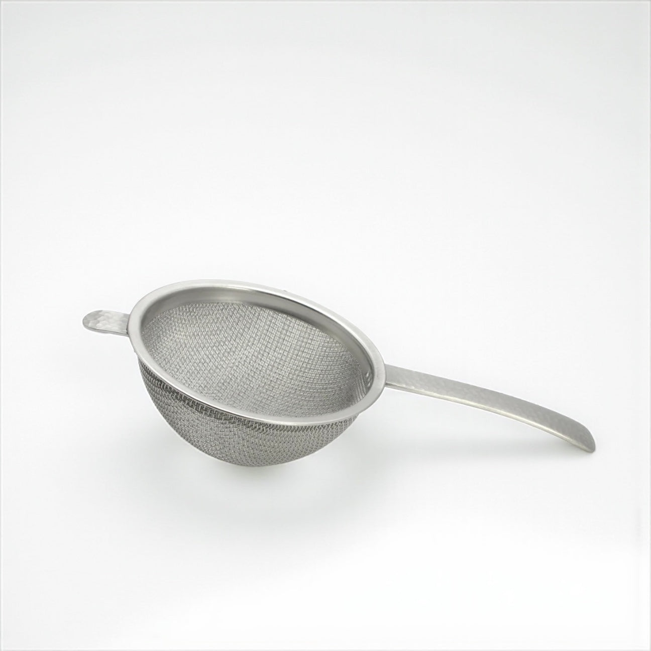 NAGOMI Hammered Tea Strainer – Japanese 18/8 Stainless Steel Fine Mesh Double Layer Filter for Matcha & Loose Leaf Tea, Traditional Tsubame Craft, Durable Portable Infuser- Crafted in Japan